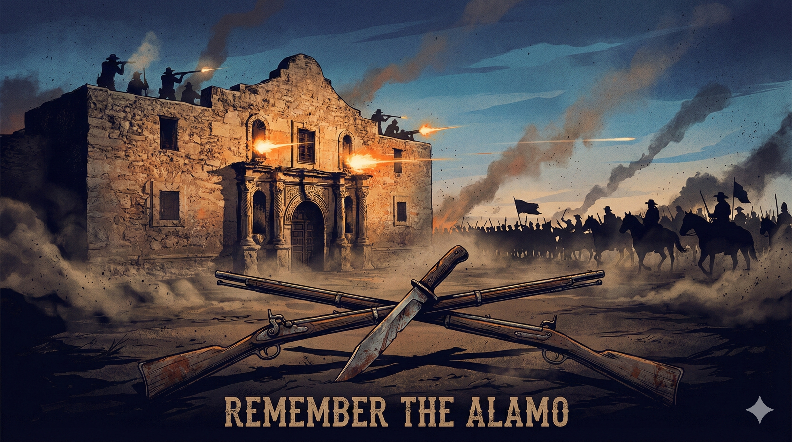 The Battle of the Alamo